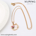 32687 Xuping jóias atacado china cor de Ouro pingente com zircão para Presentes